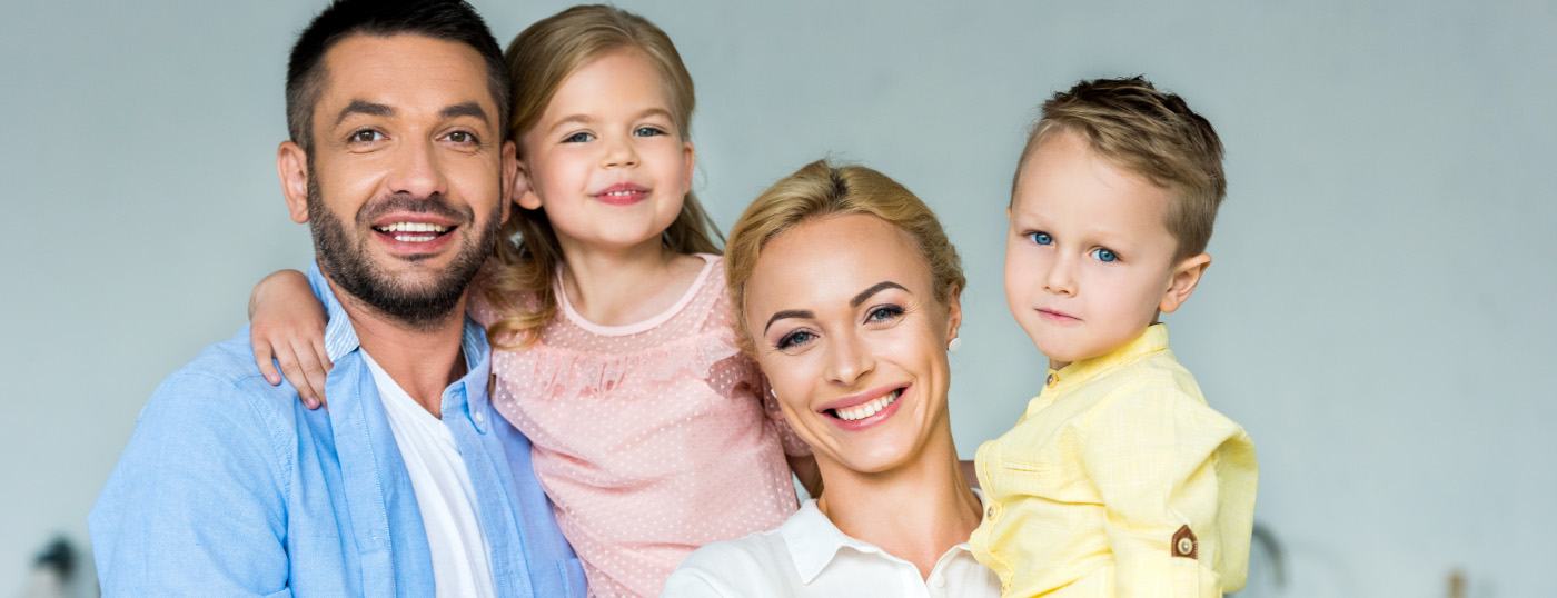 smiling family